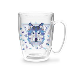 Caneca HX100 – Lobo Geométrico