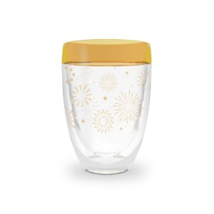 Copo Highlight – Amarelo – Fogos e Estrelas