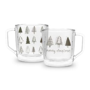 Kit de Xícaras HX86 – Natal Minimalista