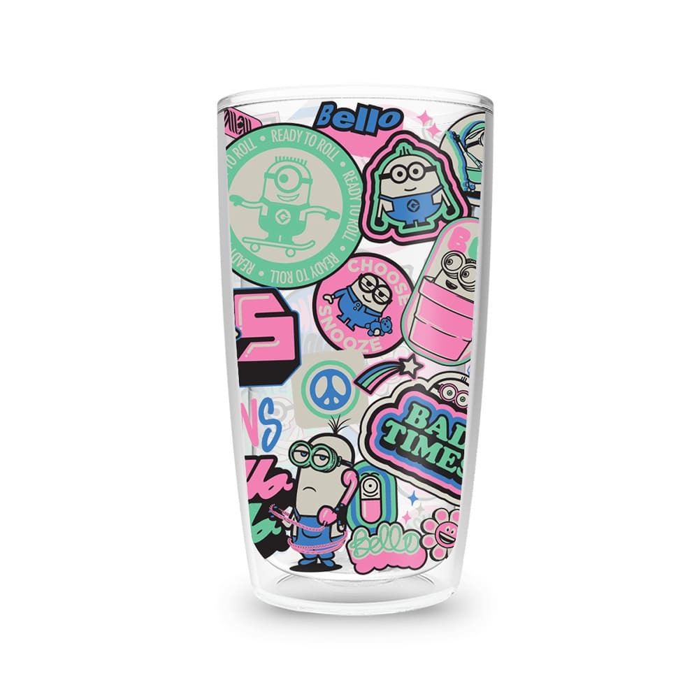 HX86 - Minions Stickers Rosa