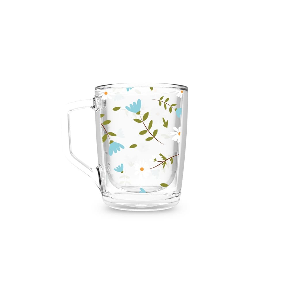 Xícara HX55 - Margaridas e Flores Azuis - Imagem 2