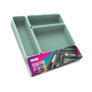 Kit Organizador de Gavetas – Colours | Hortelã