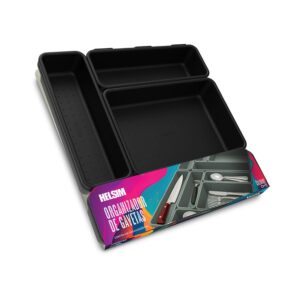 Kit Organizador de Gavetas – Colours | Carbono