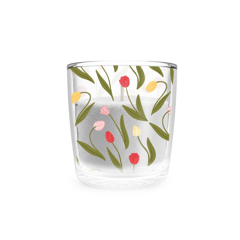 Kit Vela Lumière - Tulipas Cores Quentes - Imagem 2