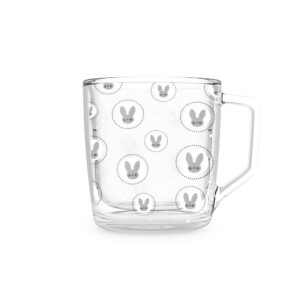 Xícara HX86 – Coelhos e Bolinhas