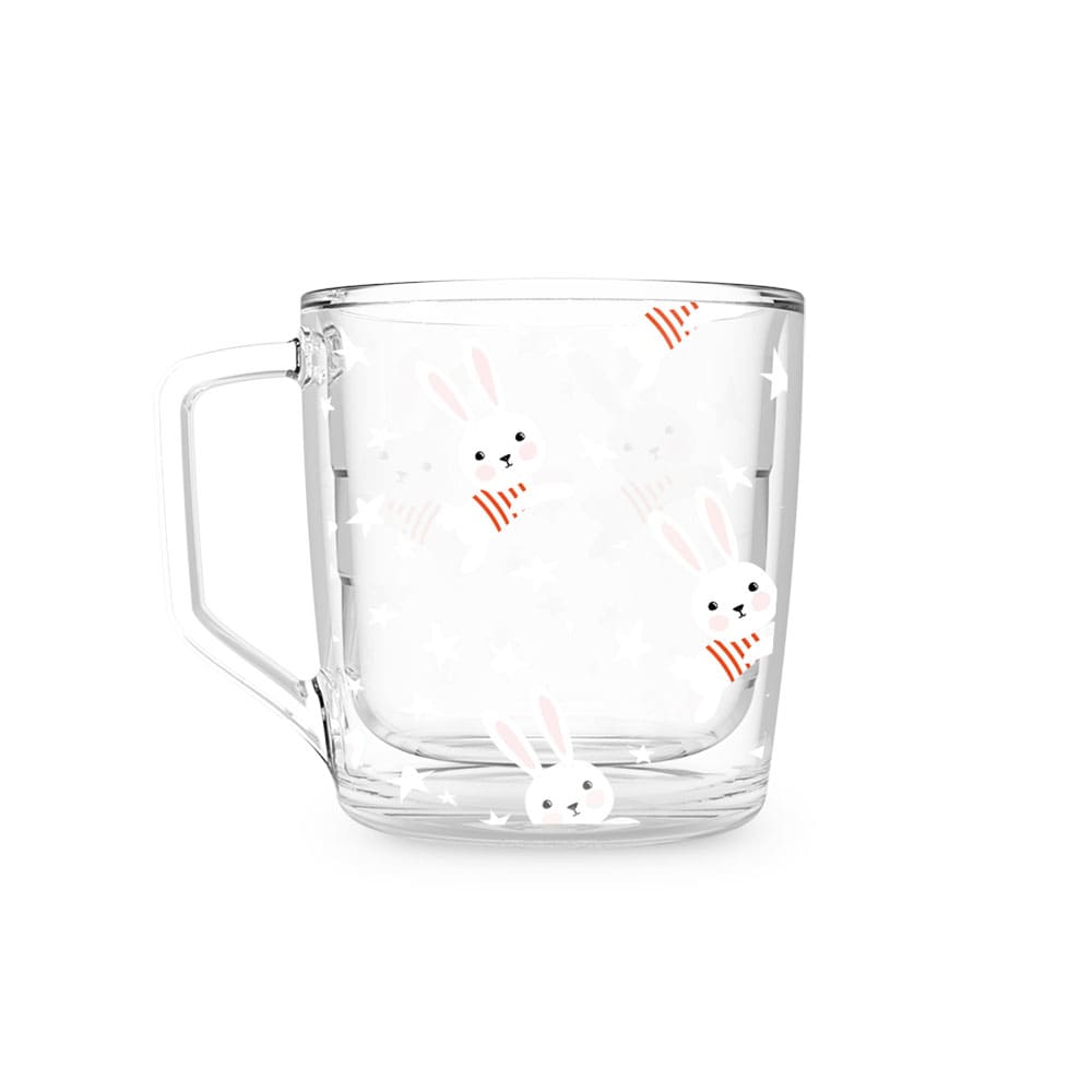 Xícara HX86 - Coelhos e Estrelas - Imagem 2