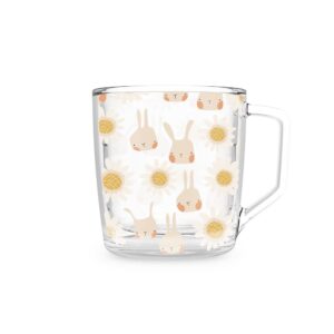 Xícara HX86 – Coelhinhos e Margaridas