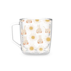 Xícara HX86 – Coelhinhos e Margaridas