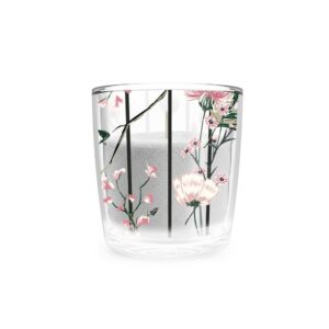 Kit Vela Lumière – Listras Verticais e Flores