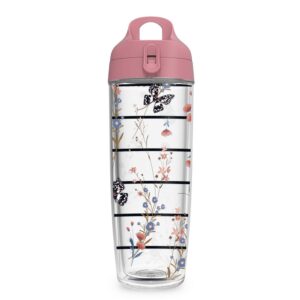 Garrafa HX70 – Listras Horizontais e Flores