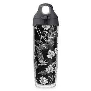Garrafa HX70 – Flores Preto e Branco
