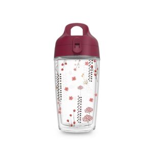 Garrafa Fit HX70 – Bolinhas, Triângulos e Flores