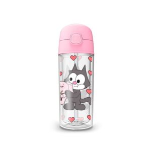 Garrafa Pop – Gato Félix | Elefante e Corações